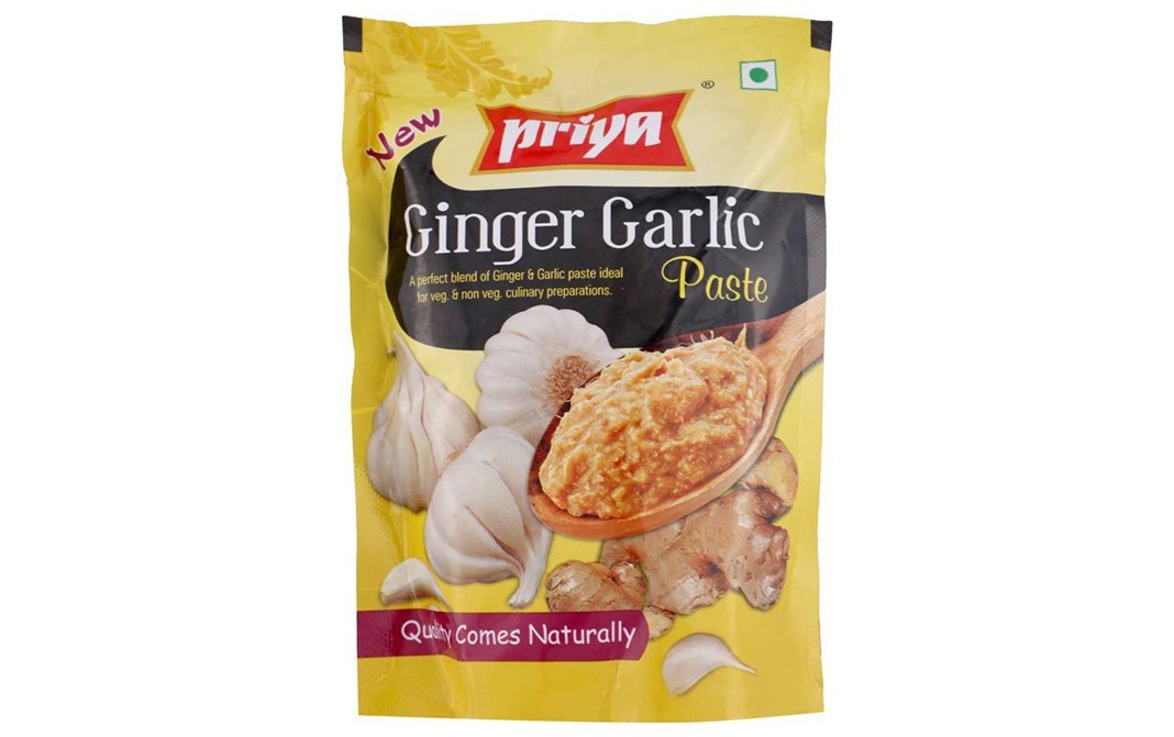 Priya Ginger Garlic Paste    Pack  200 grams